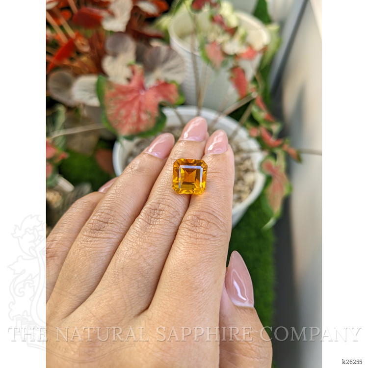 9.76 Ct. Orange Citrine from Brazil