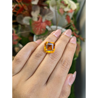 10.15 Ct. Orange Citrine from Brazil Life Style