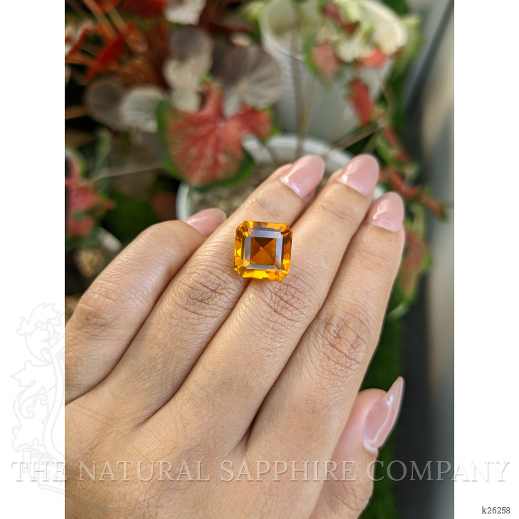 10.15 Ct. Orange Citrine from Brazil