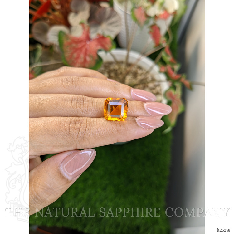 10.15 Ct. Orange Citrine from Brazil