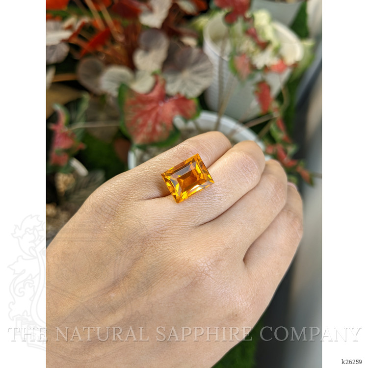 11.21 Ct. Orange Citrine from Brazil