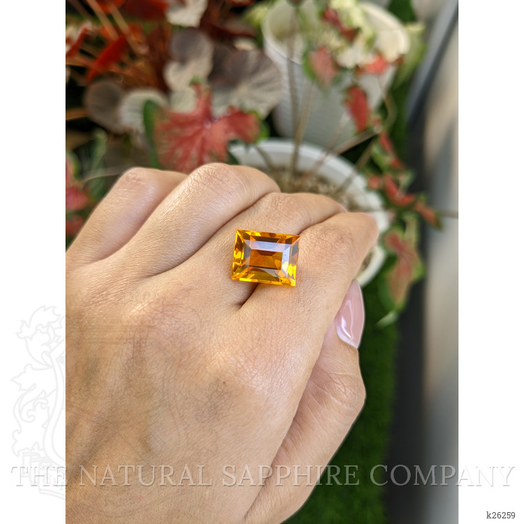 11.21 Ct. Orange Citrine from Brazil