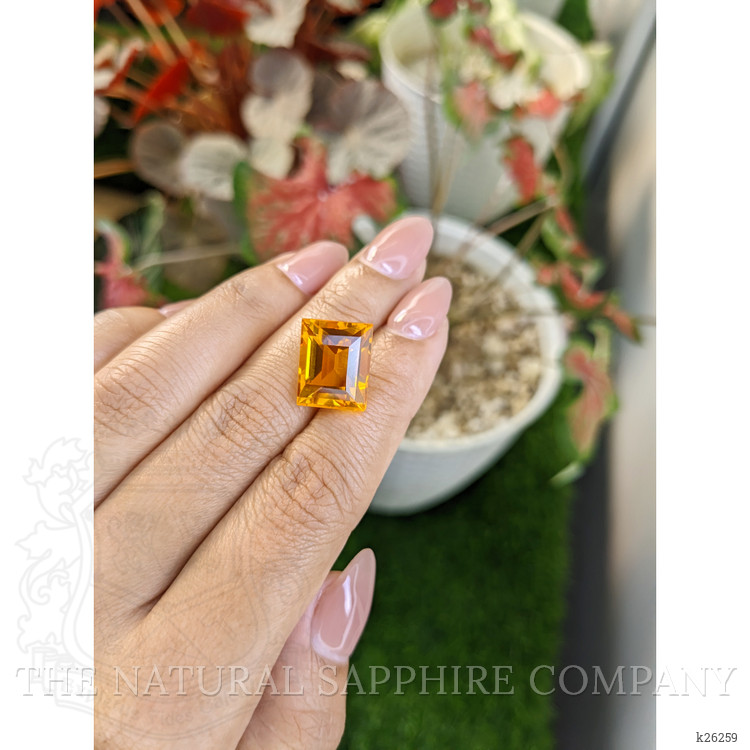 11.21 Ct. Orange Citrine from Brazil