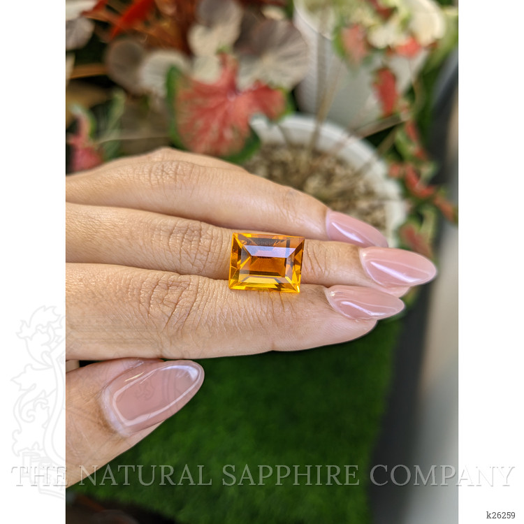 11.21 Ct. Orange Citrine from Brazil