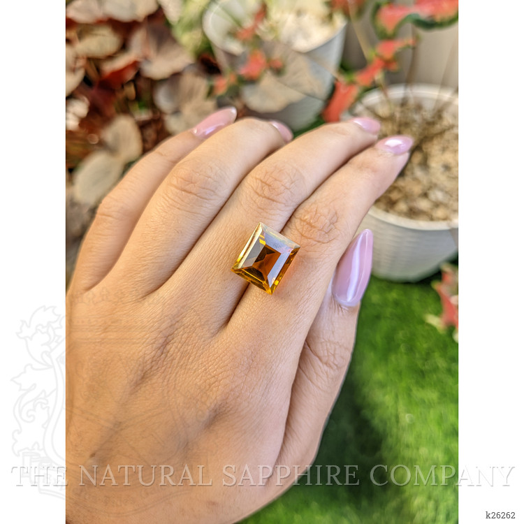 9.94 Ct. Orange Citrine from Brazil
