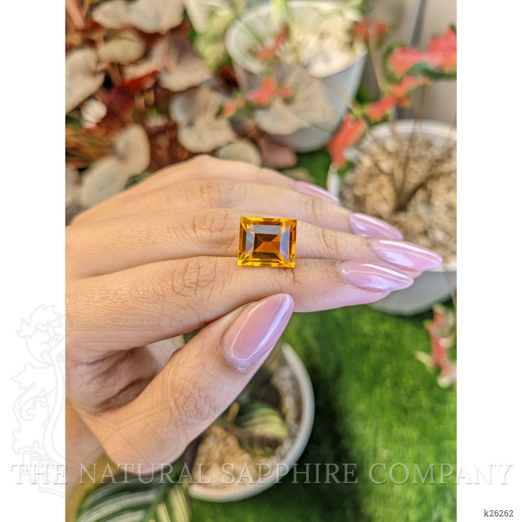 9.94 Ct. Orange Citrine from Brazil