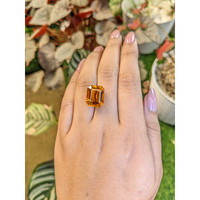11.67 Ct. Orange Citrine from Brazil Life Style