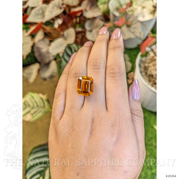 11.67 Ct. Orange Citrine from Brazil