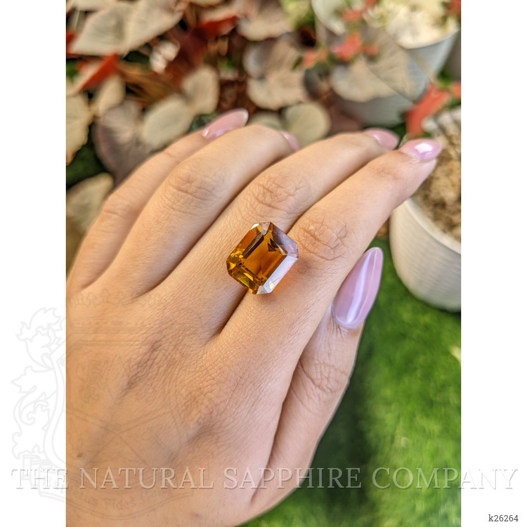 11.67 Ct. Orange Citrine from Brazil