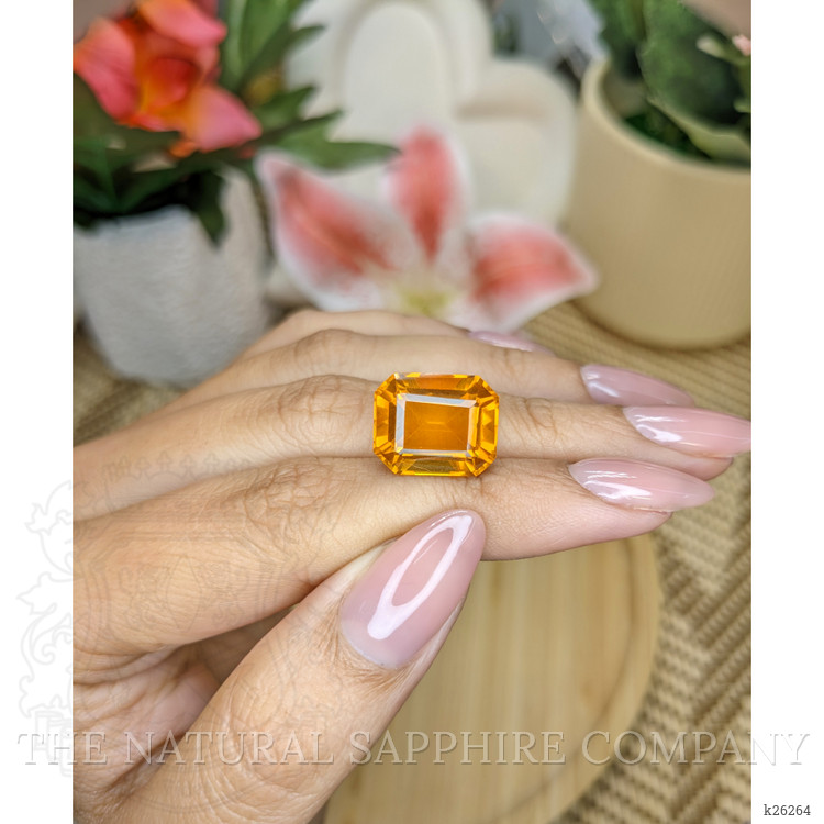11.67 Ct. Orange Citrine from Brazil