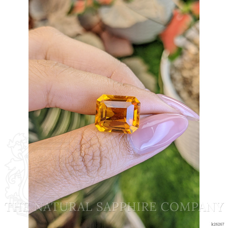 9.84 Ct. Orange Citrine from Brazil