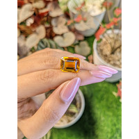 11.75 Ct. Orange Citrine from Brazil Life Style