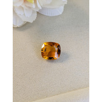 10.56 Ct. Yellowish Orange Citrine from Brazil Life Style
