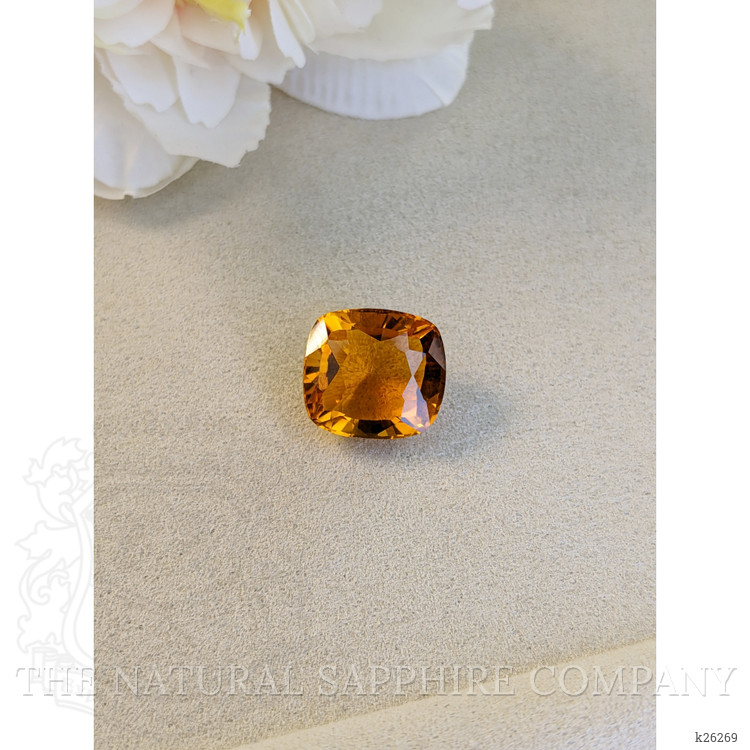 10.56 Ct. Yellowish Orange Citrine from Brazil