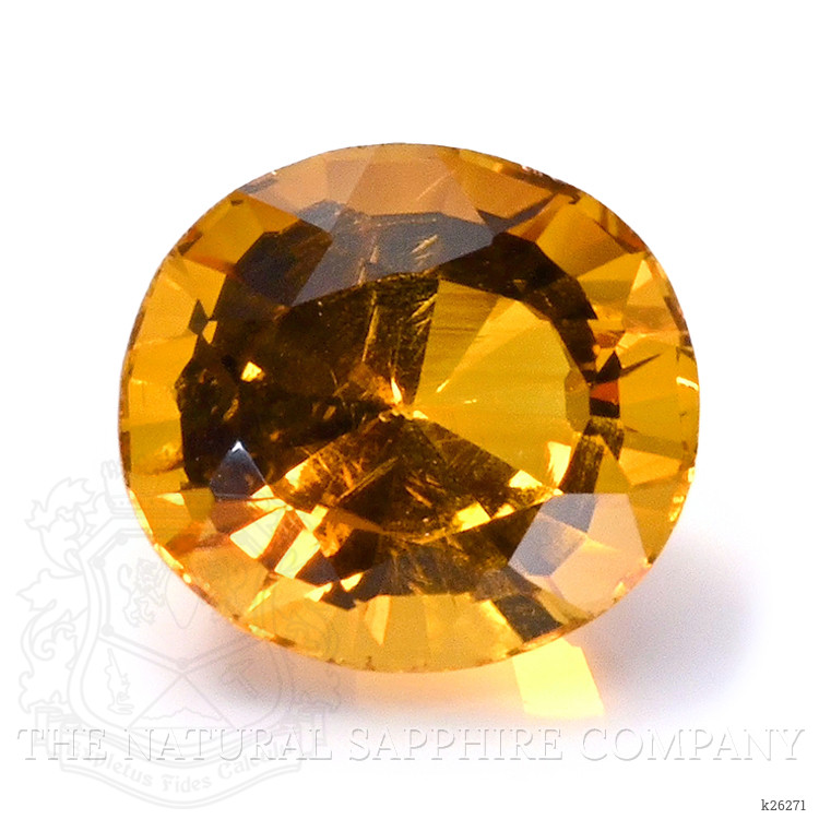 6.17 Ct. Yellowish Orange Citrine from Brazil