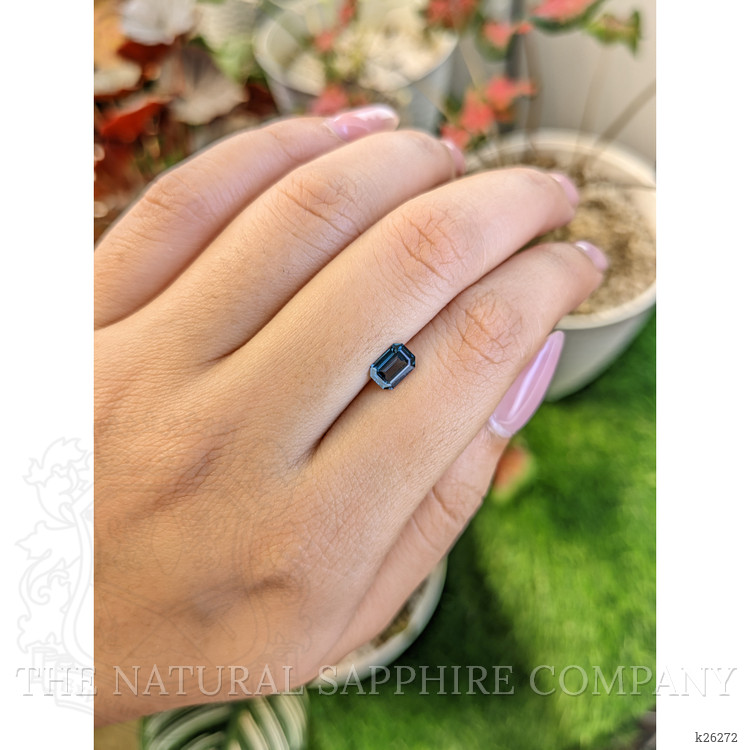 0.84 Ct. Blue Spinel from Ceylon (Sri Lanka)