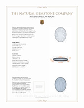 1.91 Ct. White Opal from Australia 3 D Scan Report