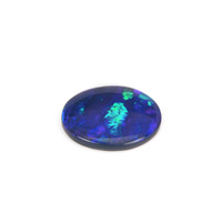 3.21 Ct. Cabochon Black Opal from Australia Video