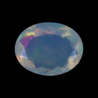 1.17 Ct. Multi Color White Opal from Ethiopia Video