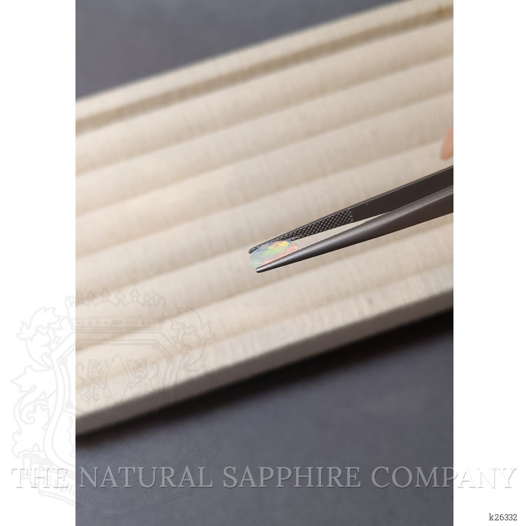 1.17 Ct. Multi Color White Opal from Ethiopia