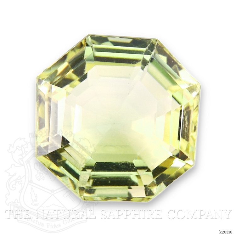 12.61 Ct. Greenish Yellow Citrine from Ceylon (Sri Lanka)