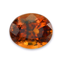 3.73 Ct. Reddish Orange Hessonite Garnet Video