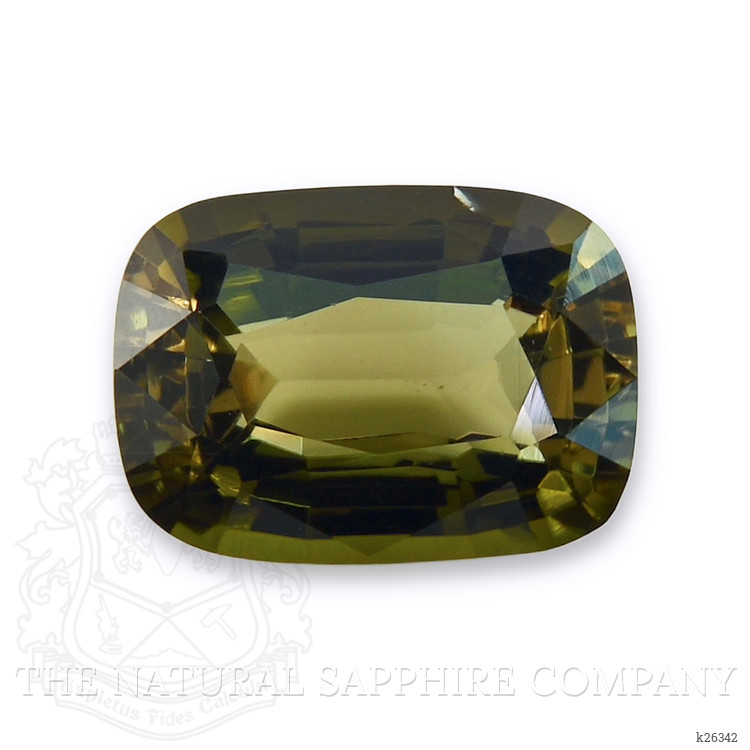 4.36 Ct. Brownish Green Tourmaline from Ceylon (Sri Lanka)