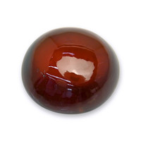 11.44 Ct. Red Cabochon Hessonite Garnet Video