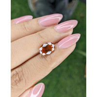 3.21 Ct. Orange Hessonite Garnet Life Style