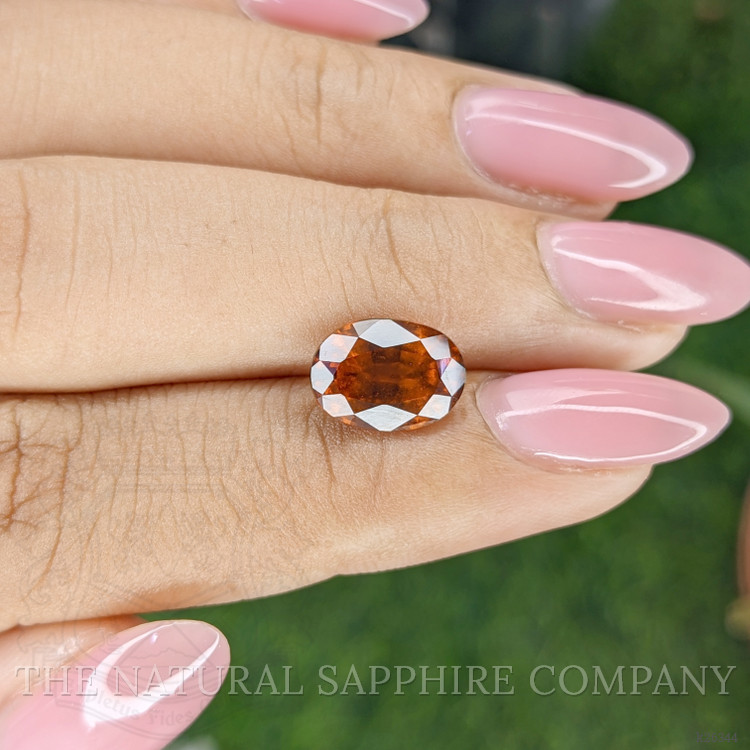 3.21 Ct. Orange Hessonite Garnet