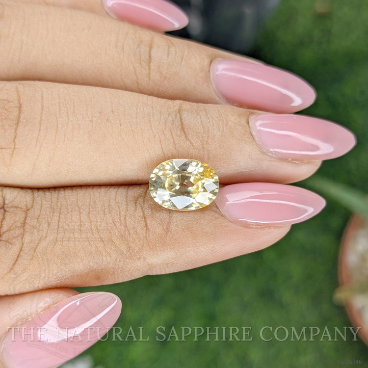 3.83 Ct. Yellow Zircon from Ceylon (Sri Lanka)