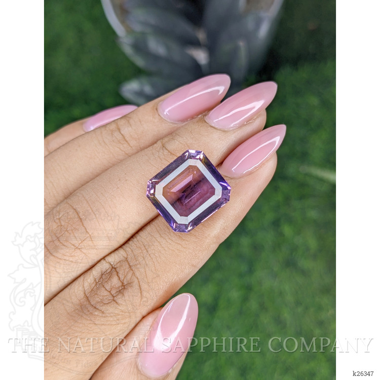 10.93 Ct. Bi Color Ametrine from Ceylon (Sri Lanka)