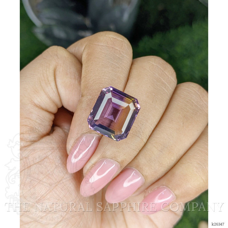 10.93 Ct. Bi Color Ametrine from Ceylon (Sri Lanka)