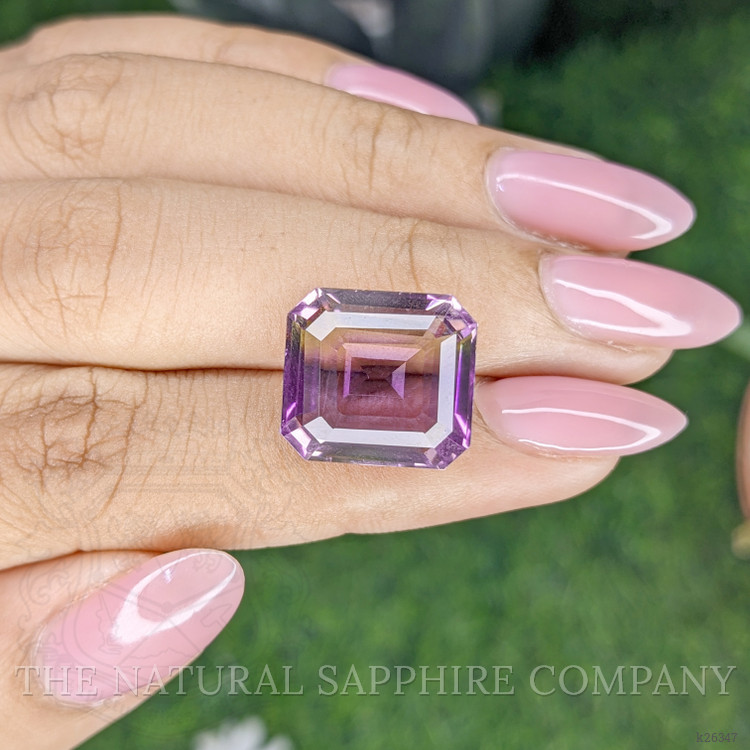 10.93 Ct. Bi Color Ametrine from Ceylon (Sri Lanka)