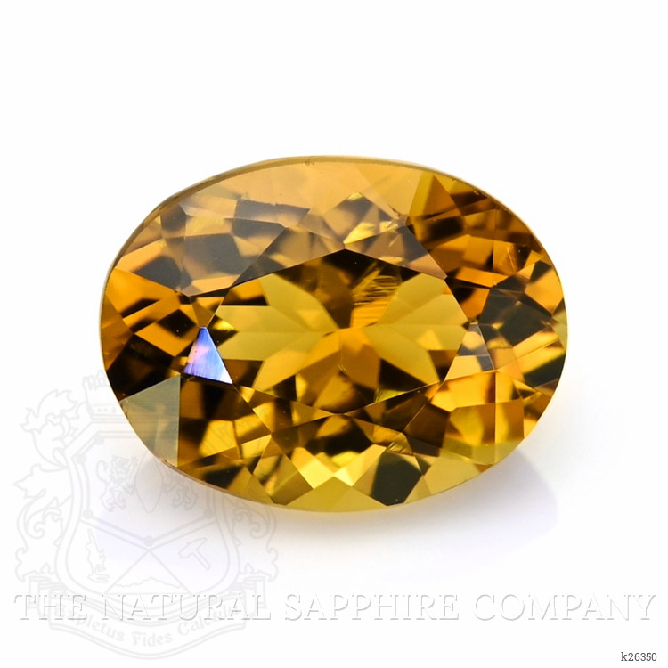 2.69 Ct. Brownish Orange Tourmaline from Ceylon (Sri Lanka)