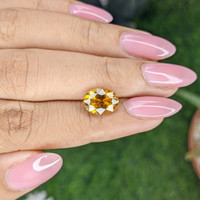 2.69 Ct. Brownish Orange Tourmaline from Ceylon (Sri Lanka) Life Style