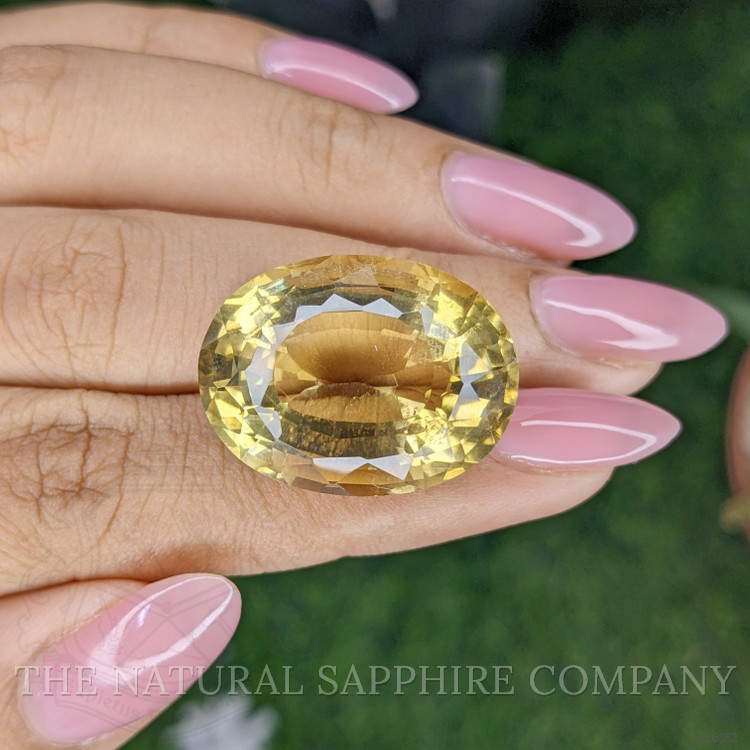 32.90 Ct. Yellowish Brown Citrine from Ceylon (Sri Lanka)