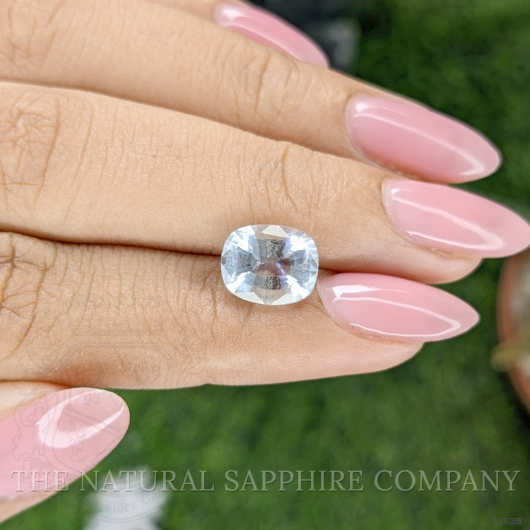 3.33 Ct. Greenish Blue Beryl from Ceylon (Sri Lanka)