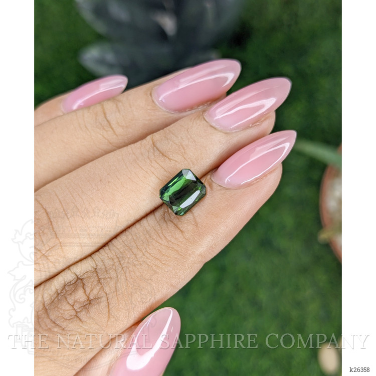 1.89 Ct. Green Tourmaline from Ceylon (Sri Lanka)