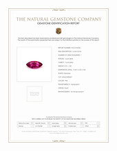 2.30 Ct. Pink Tourmaline from Brazil Scan Report