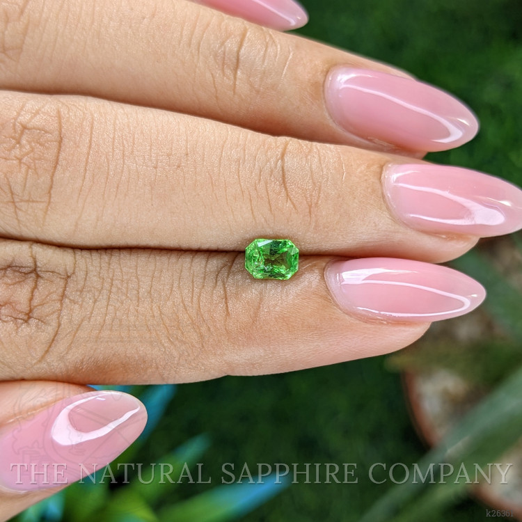 0.59 Ct. Tsavorite Garnet from Tanzania