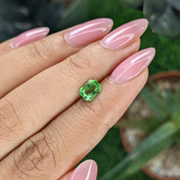 0.91 Ct. Tsavorite Garnet from Tanzania Life Style