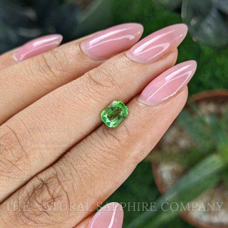 0.91 Ct. Tsavorite Garnet from Tanzania