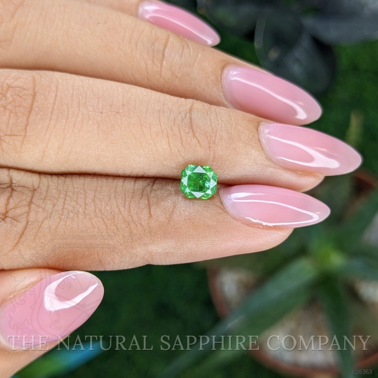 0.75 Ct. Tsavorite Garnet from Tanzania