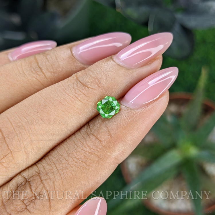 0.75 Ct. Tsavorite Garnet from Tanzania