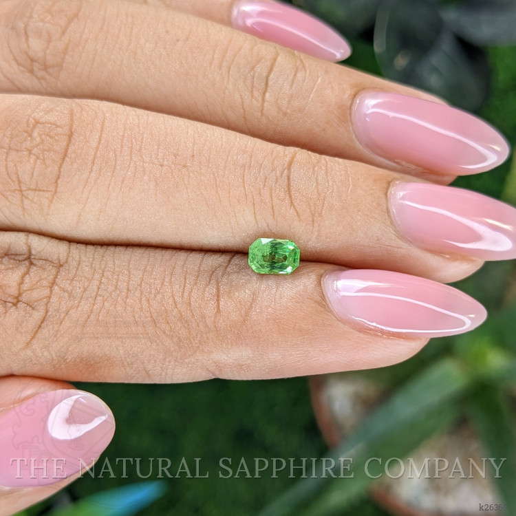 0.46 Ct. Tsavorite Garnet from Tanzania