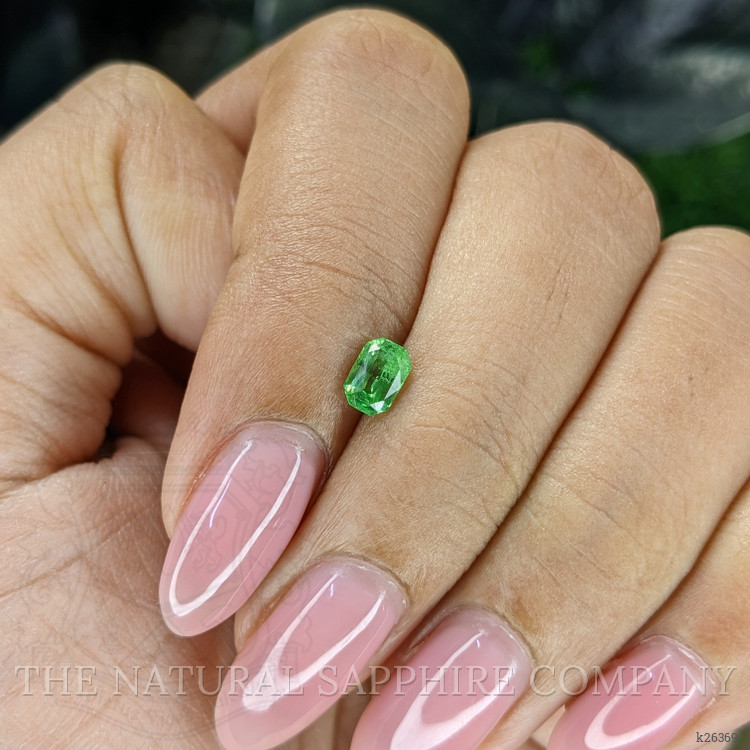 0.46 Ct. Tsavorite Garnet from Tanzania