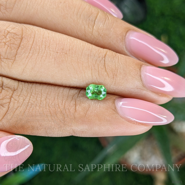 0.53 Ct. Tsavorite Garnet from Tanzania
