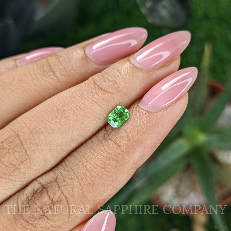 0.53 Ct. Tsavorite Garnet from Tanzania