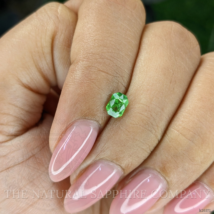 0.53 Ct. Tsavorite Garnet from Tanzania